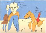 HERMAN BROOD Reproductie HEY GUYS!, Antiek en Kunst, Kunst | Litho's en Zeefdrukken, Ophalen of Verzenden