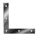 Raamhoeken zwart formaat 120x120mm & 150x150mm, Voorthuizerstraat 133 3881 SG Putten, Kieft IJzerwaren, Overige typen, Info@kieftijzerwaren.nl