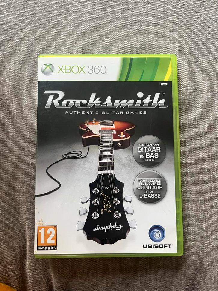 Rocksmith Xbox 360 - Leer Gitaar Spelen!, Spelcomputers en Games, Games | Xbox Original, Gebruikt, Muziek, 1 speler, Vanaf 12 jaar