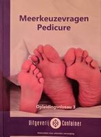 Pedicure Boeken - Meerkeuzevragen, Theorie, Anatomie, Ophalen of Verzenden, Beta, Zo goed als nieuw, MBO