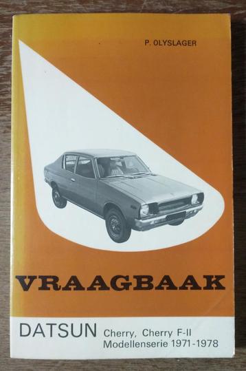 Vraagbaak Datsun Cherry, Cherry F-11 Modellenserie 1971-1978 beschikbaar voor biedingen