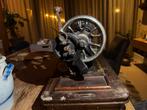 Antieke Singer Naaimachine met Houten Koffer, Antiek en Kunst, Antiek | Naaimachines, Ophalen of Verzenden