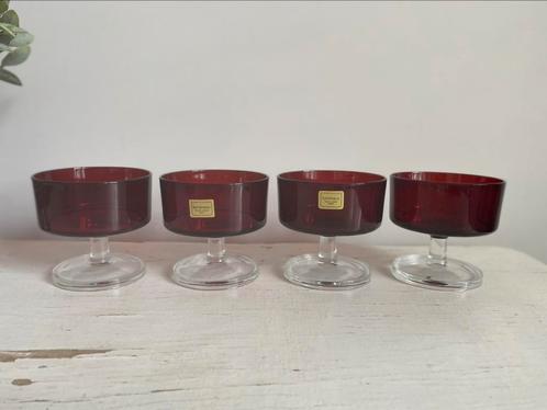 Vintage Luminarc France glazen, Verzamelen, Glas en Borrelglaasjes, Zo goed als nieuw, Borrel- of Shotglas, Ophalen of Verzenden