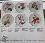 Hutschenreuther bloemenbordjes-5 stuks, Ophalen of Verzenden