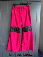 Flower power broek maat 38., Maat 38/40 (M), Carnaval, Ophalen of Verzenden, Zo goed als nieuw