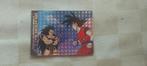 dragonball z kaart oude glitter card Raditz vs Goku, Verzamelen, Ophalen of Verzenden, Zo goed als nieuw, Tv, Foto of Kaart