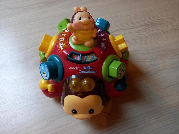 VTech Vrolijke Vormenkever Rood, Kinderen en Baby's, Speelgoed | Vtech, Gebruikt, 6 maanden tot 2 jaar, Ophalen