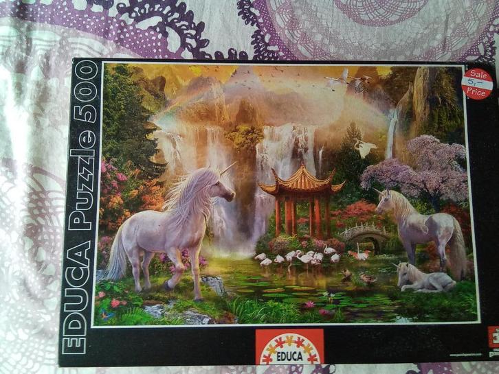 admont abbey libery / unicorn / speksnijder 500 stukjes, Hobby en Vrije tijd, Denksport en Puzzels, Nieuw, Legpuzzel, 500 t/m 1500 stukjes