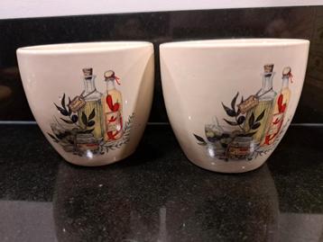 2 Jet ter Steege Kommetjes Olio Toscana/Italia beschikbaar voor biedingen