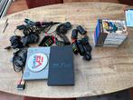 PlayStation 1 en 2 met games en accessoires, Spelcomputers en Games, Spelcomputers | Sony PlayStation 2, Ophalen, Met 2 controllers