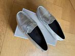 Aurélien zilverkleurige loafers mt 39, Overige kleuren, Instappers, Ophalen of Verzenden, Zo goed als nieuw