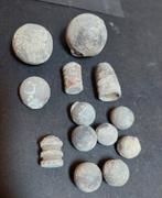 Anieke loden kogels bodemvondst, Ophalen of Verzenden, Landmacht, Duitsland, Hulzen of Bodemvondsten