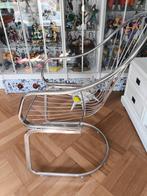 Verchroomde design stoel, Ophalen, Gebruikt, Metaal, Eén