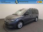 Volkswagen Caddy Maxi 1.5 TSI 115pk DSG/AUT 7p Cruise Contro, Auto's, Stof, Zwart, 4 cilinders, Bedrijf