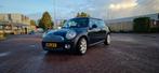 Mini 1.6 16V Cooper 88KW 2009 Zwart, Auto's, Mini, Voorwielaandrijving, Stof, 4 cilinders, 4 stoelen