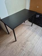 Zwart Ikea Linnmon Bureau, Huis en Inrichting, Bureaus, Ophalen, Gebruikt, Bureau