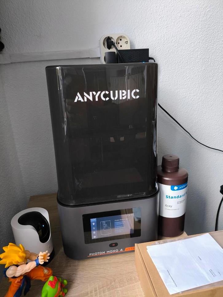 Anycubic Photon Mono 4 Ultra - Resin 3D Printer, Computers en Software, 3D Printers, Zo goed als nieuw, Ingebouwde Wi-Fi, Ophalen of Verzenden