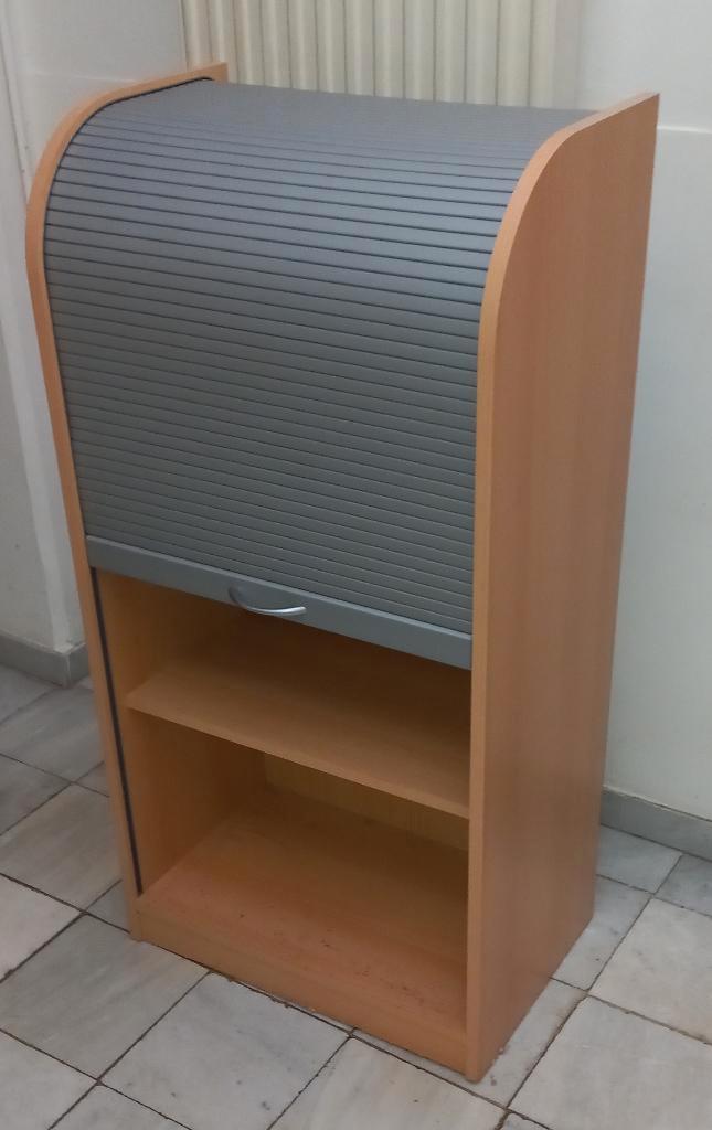 Rolluik roldeur kastje 60 cm breed IKEA, Huis en Inrichting, Kasten | Roldeurkasten en Archiefkasten, Gebruikt, 100 tot 150 cm