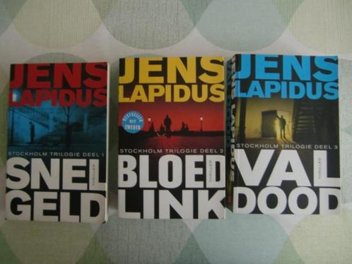 Jens Lapidus triologie, Boeken, Thrillers, Gelezen, Scandinavië, Ophalen of Verzenden