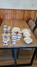 Boerenbont Servies Collectie, Ophalen