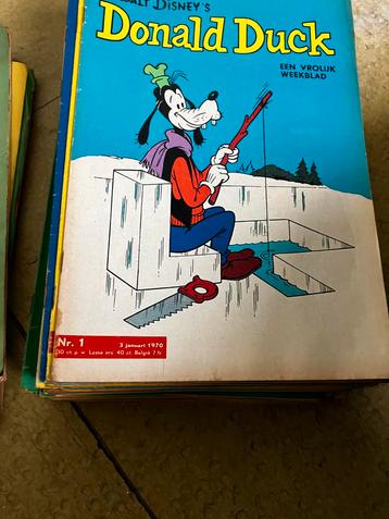 Oude Donald Duck verzameling 1966-1973 beschikbaar voor biedingen
