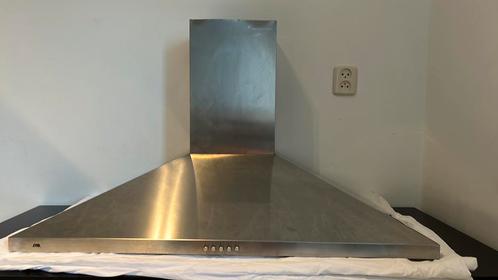 Etna afzuigkap 90 cm Ap290RVS, Witgoed en Apparatuur, Afzuigkappen, Zo goed als nieuw, Wandschouwkap, Recirculatie, Ophalen