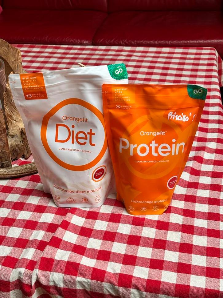 Orangefit Aardbei Dieet & Proteïne Shake, Sport en Fitness, Fitnessmaterialen, Nieuw, Overige typen, Armen, Ophalen of Verzenden
