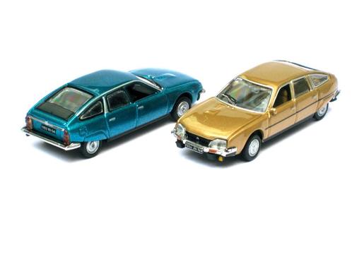 Citroen CX 2000 blauw of CV 2400 GTi beige  Norev H0 1:87, Hobby en Vrije tijd, Modelauto's | 1:87, Nieuw, Auto, Overige merken