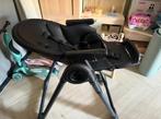 Zwarte kinderstoel wipstoel verstelbaar, Kinderen en Baby's, Kinderstoelen, Ophalen, Zo goed als nieuw, Meegroeistoel