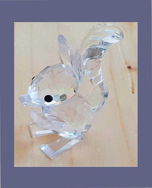 Swarovski Eekhoorntje zonder noot met doos, Verzamelen, Swarovski, Gebruikt, Figuurtje, Ophalen of Verzenden