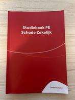 WFT PE Schade Zakelijk Studieboek, Ophalen of Verzenden, Zo goed als nieuw, Niet van toepassing