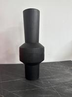 Grote zwrate vaas, Huis en Inrichting, Woonaccessoires | Vazen, Overige kleuren, Verzenden, Minder dan 50 cm, Glas