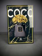 Prachtige Coco Chanel plexiglas schilderij, Ophalen of Verzenden
