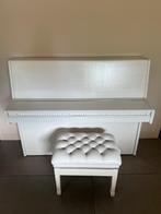 Piano wit merk Klima, Muziek en Instrumenten, Piano's, Ophalen, Gebruikt, Wit, Piano