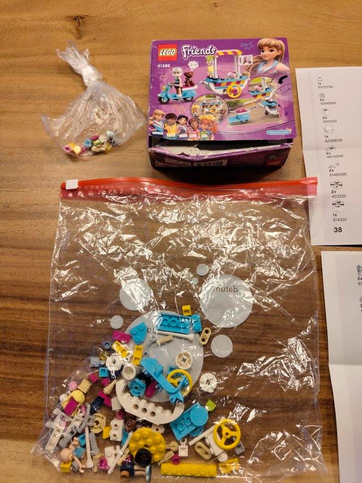 Lego Friends IJskar 41389 (Compleet!), Kinderen en Baby's, Speelgoed | Duplo en Lego, Gebruikt, Ophalen of Verzenden