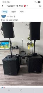 speaker set, Muziek en Instrumenten, Ophalen of Verzenden, Zo goed als nieuw, Overige merken