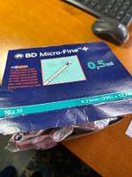 Ca 90 stuks   injectie spuiten 0,5 ml & 1 ml, Diversen, Verpleegmiddelen, Ophalen of Verzenden, Nieuw