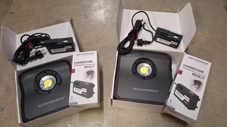 Scangrip NOVA 6 SPS Accu LED bouwlamp lamp oplaadbaar, Doe-het-zelf en Verbouw, Bouwverlichting, Nieuw, Lamp, Minder dan 50 watt