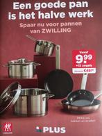 1 Volle spaarkaart pannenzegels Plus., Ophalen of Verzenden, Winkel, Super of Benzinepomp, Volle spaarkaart