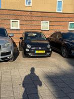 Fiat 500 Twinair Turbo 80pk 2016 Zwart, Auto's, Fiat, Voorwielaandrijving, Origineel Nederlands, Handgeschakeld, 26 km/l