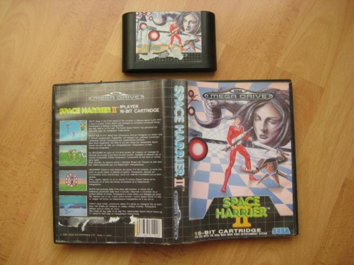 Space Harrier 2 Sega Mega Drive Megadrive, Spelcomputers en Games, Games | Sega, Mega Drive, Avontuur en Actie, 1 speler, Vanaf 3 jaar