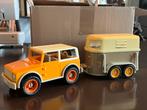 Schleich auto met trailer, Verzamelen, Ophalen of Verzenden, Zo goed als nieuw
