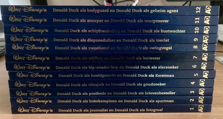 Donald Duck Collectie Hardback, Boeken, Stripboeken, Zo goed als nieuw, Complete serie of reeks, Ophalen of Verzenden