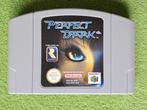 Perfect Dark - Nintendo 64, Spelcomputers en Games, Games | Nintendo 64, Gebruikt, Shooter, Verzenden, Eén computer