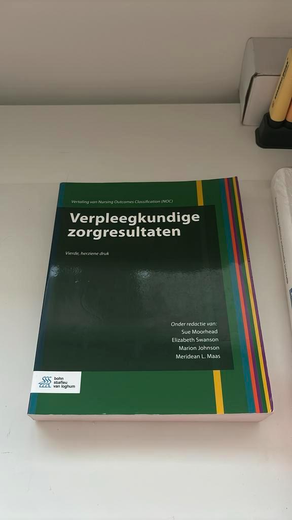 Sue Moorhead - Verpleegkundige zorgresultaten, Boeken, Schoolboeken, Zo goed als nieuw, Nederlands, Overige niveaus, Ophalen of Verzenden