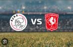 Ajax fc twente, Tickets en Kaartjes, April, Losse kaart, Twee personen