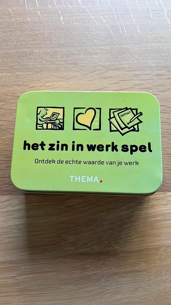 Bert Godschalk - Het zin in werk spel, Boeken, Advies, Hulp en Training, Zo goed als nieuw, Ophalen