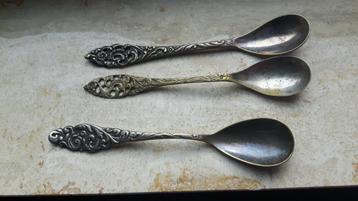 Drie theelepels, barok, jaren30 beschikbaar voor biedingen