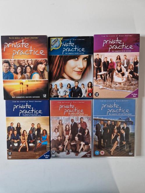 Private Practice, alle 6 seizoenen, Cd's en Dvd's, Dvd's | Tv en Series, Gebruikt, Drama, Boxset, Vanaf 12 jaar, Ophalen of Verzenden