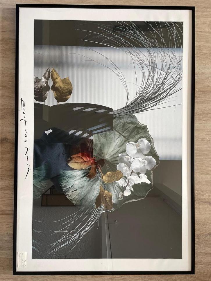 Ingelijste Abstracte Kunst, Antiek en Kunst, Kunst | Tekeningen en Foto's, Ophalen